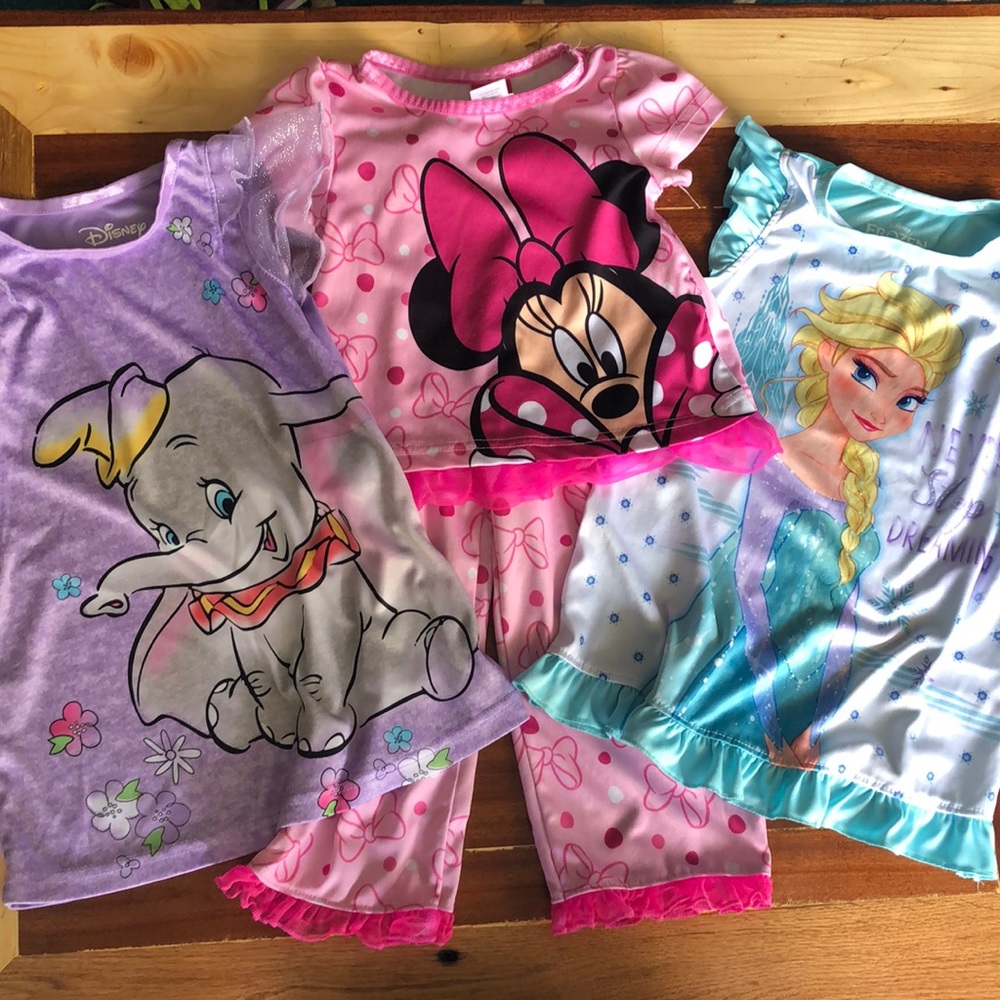 Bundle 3 Disney Pajamas